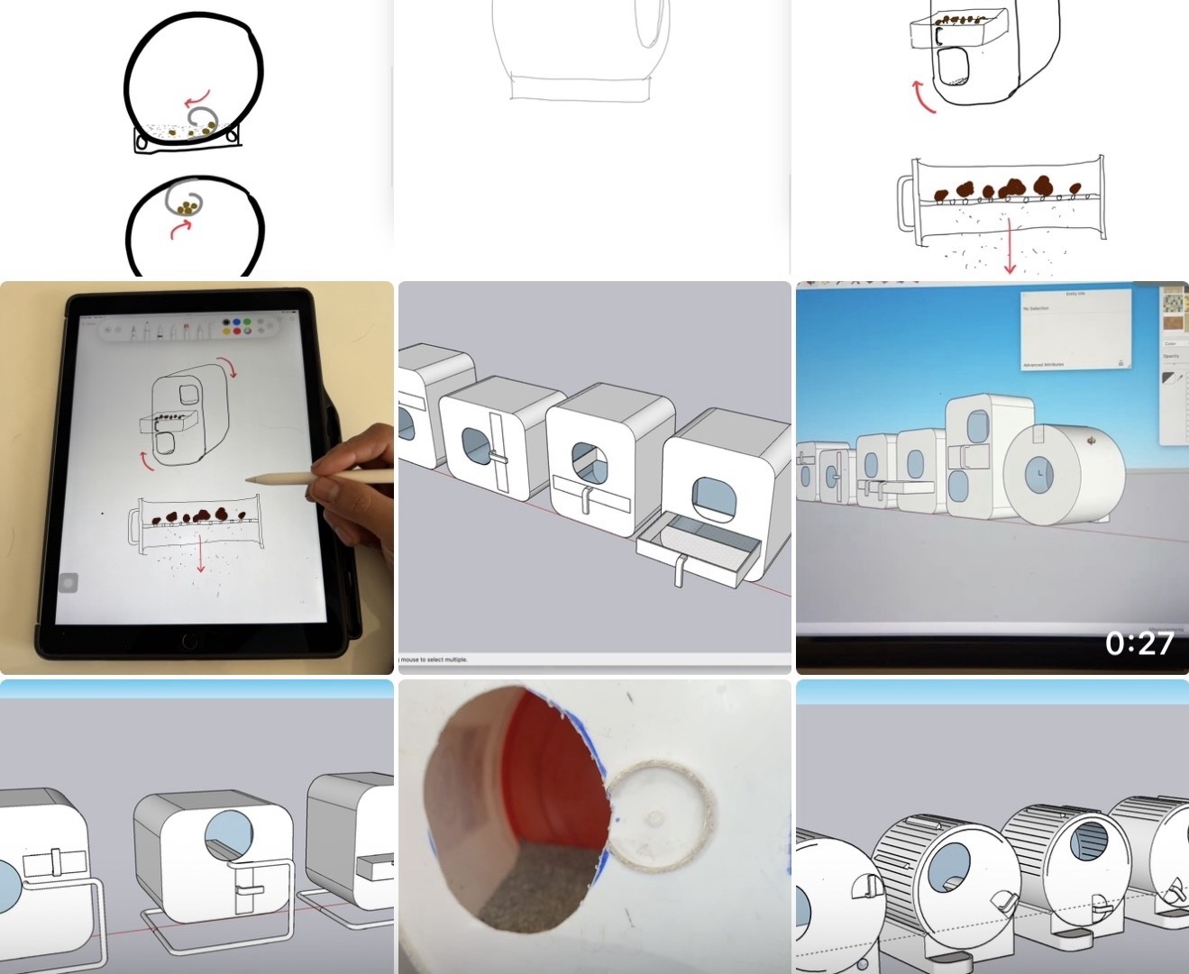 Failed prototypes