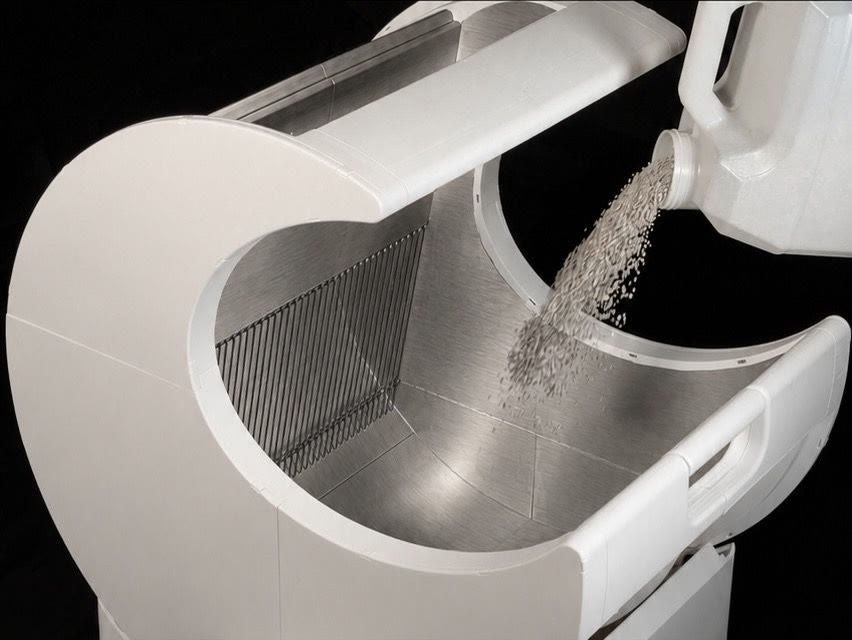 Moonbox Stainless, litter sifting